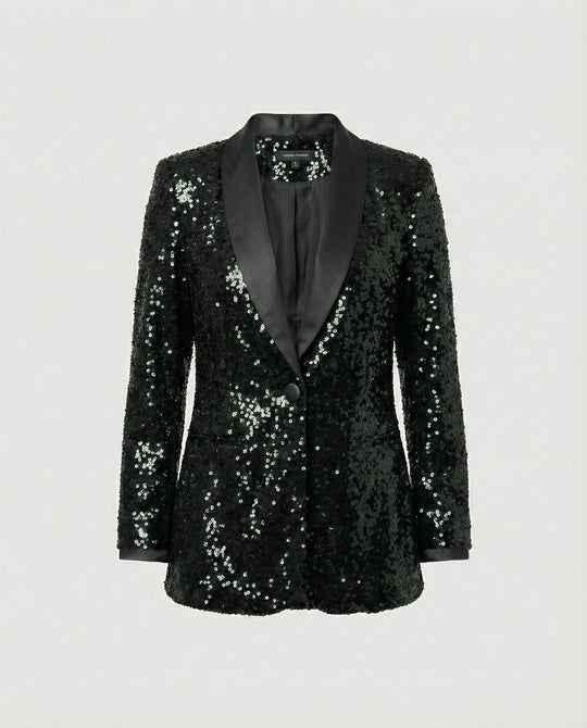 Damen Glitzernder Blazer
