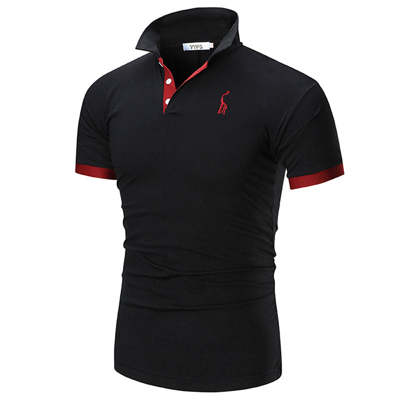 Herren Poloshirt mit modernem Kragen und figurbetonter Passform Shopnory