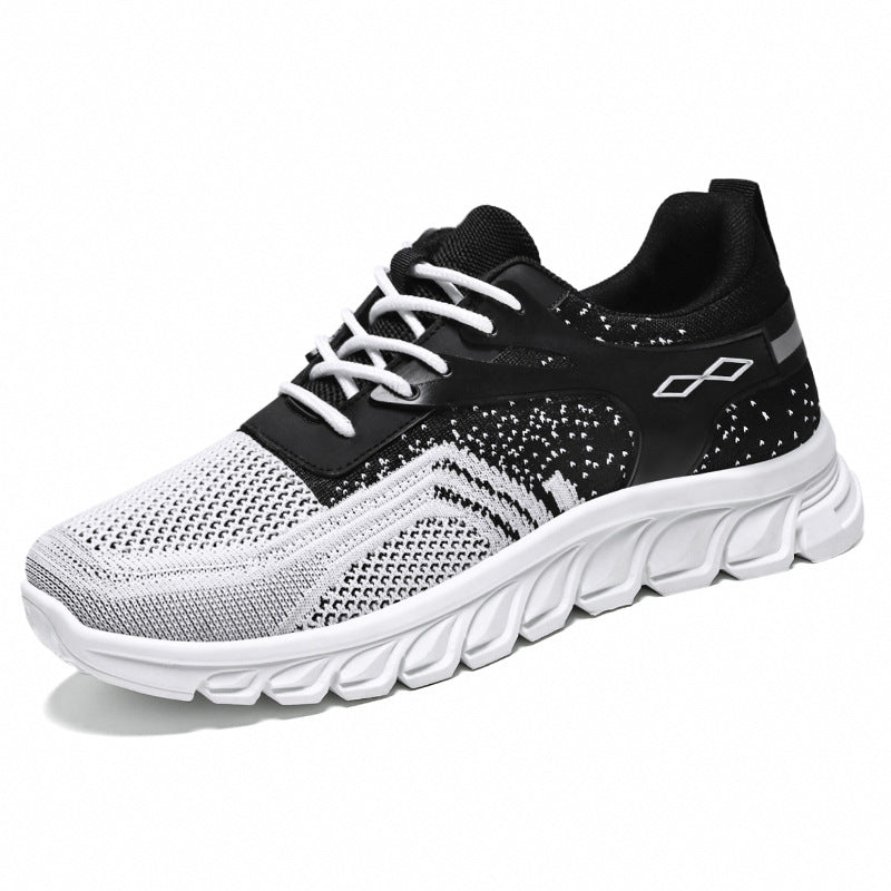 Herren nan flexibler Mesh-Running-Sneaker mit geformter Memory-Fußsohle und stoßdämpfender Wellenlaufsohle Shop Nory