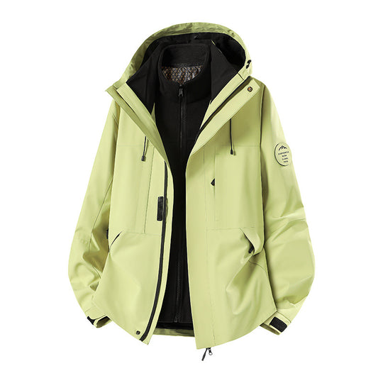 Herren Wetterfeste technische Softshell‑Trekkingjacke mit Kapuze und isolierendem Inneneinsatz Shop Nory