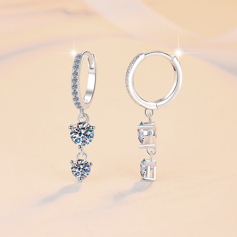 Damen Ohrringe mit funkelnden Zirkonia und elegantem Design Shop Nory