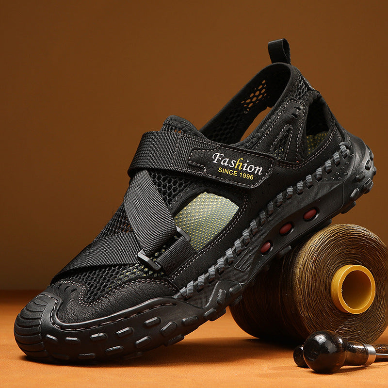 Herren Atmungsaktive Sport-Sandalen mit verstellbarem Riemensystem