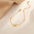 Damen Dainty Bow Charm Armband Shop Nory