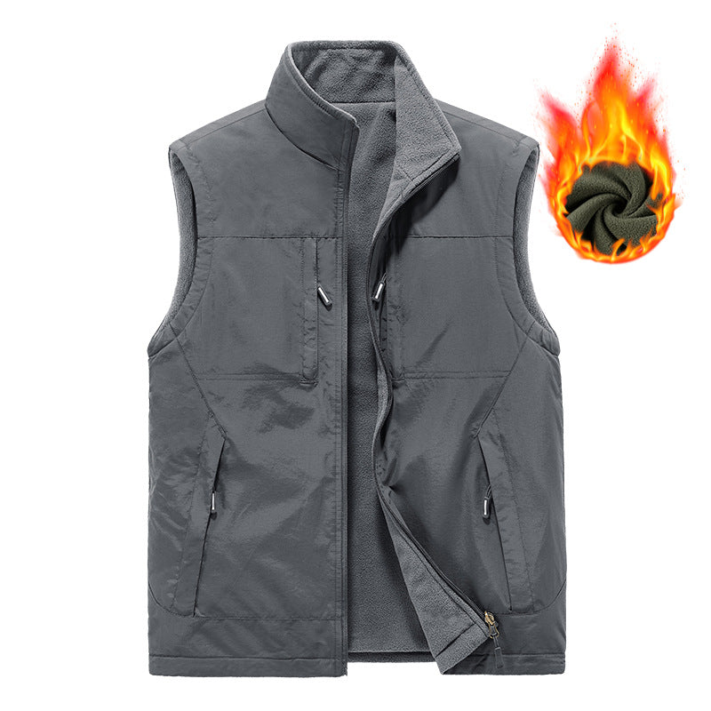 Herren Wende-Weste mit Fleece-Futter Shop Nory