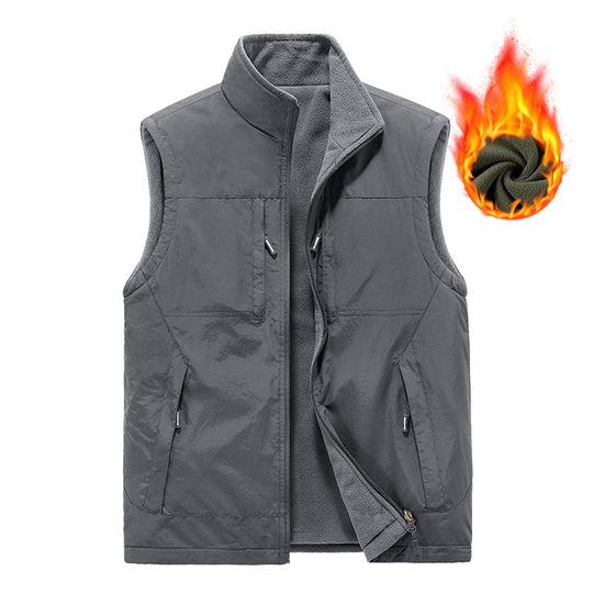 Herren Wende-Weste mit Fleece-Futter Shop Nory