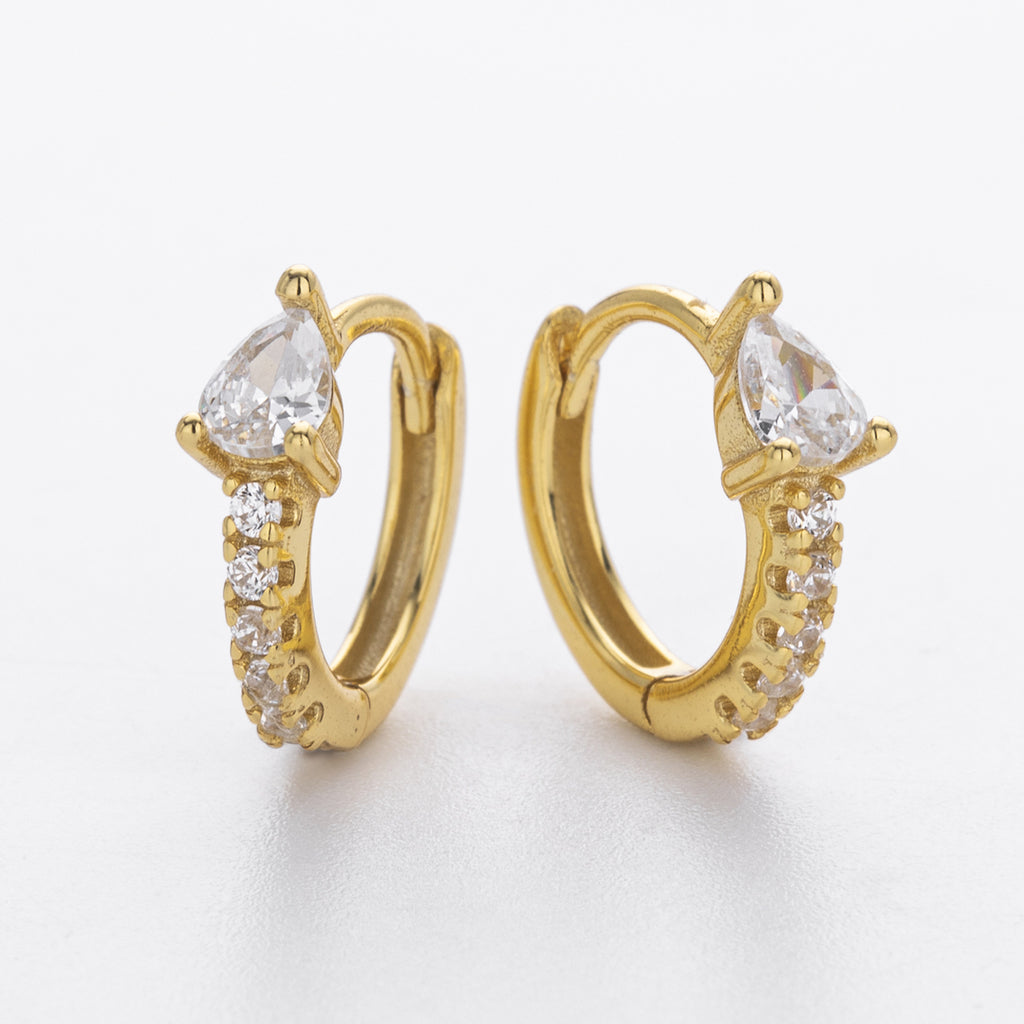 Damen Ohrhänger mit funkelndem Zirkonbesatz aus hochwertigem 925 Sterling Silber Shop Nory 1782843345