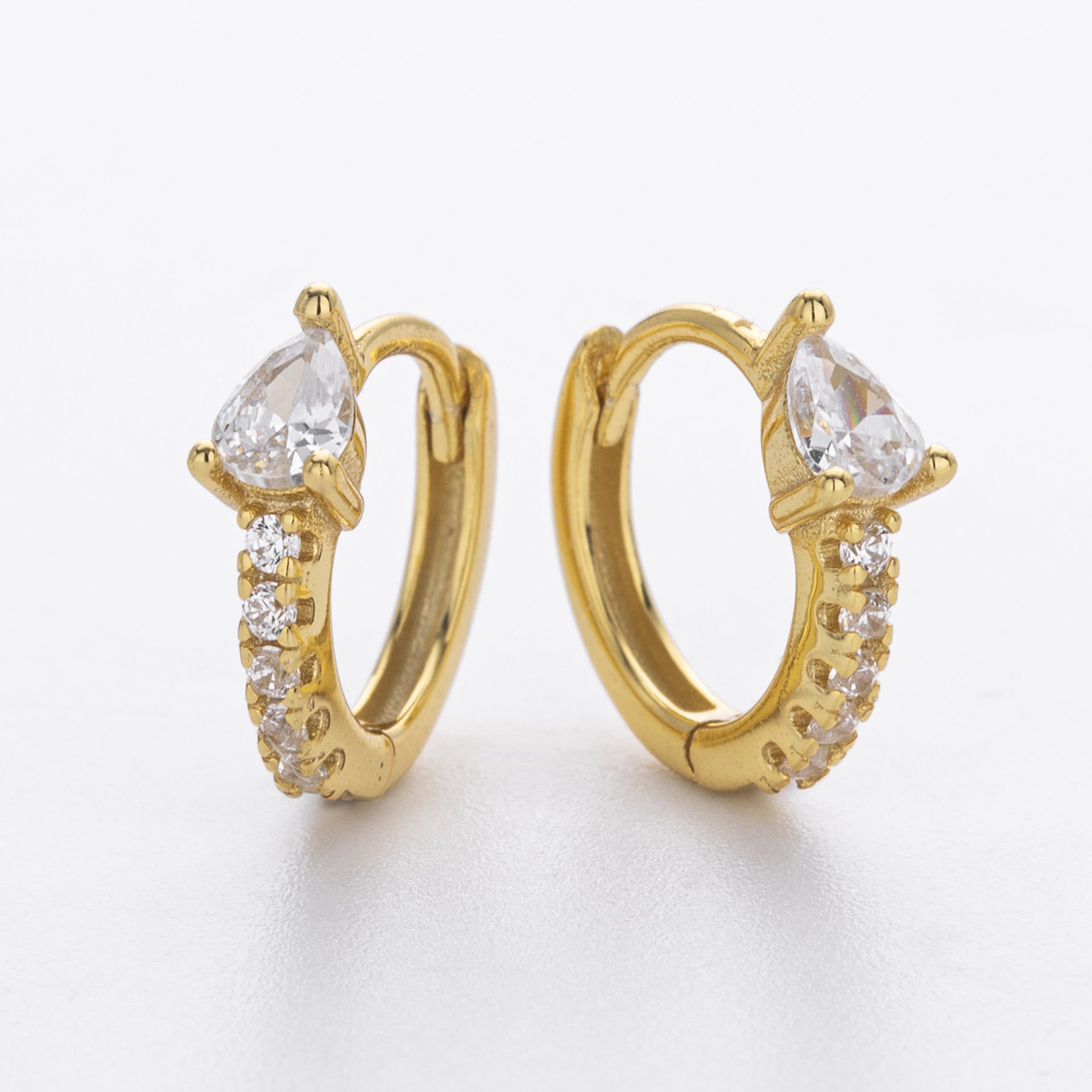 Damen Ohrhänger mit funkelndem Zirkonbesatz aus hochwertigem 925 Sterling Silber Shop Nory 1782843345