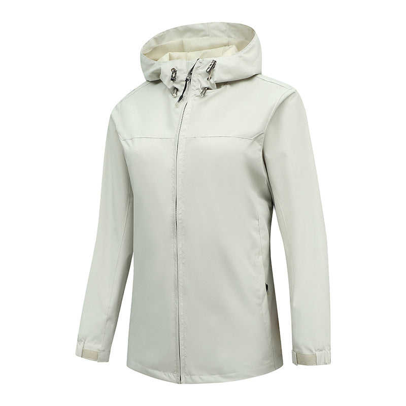 Herren Ultraleichte packbare Regenjacke mit Kapuze und verdecktem Reißverschluss Shop Nory
