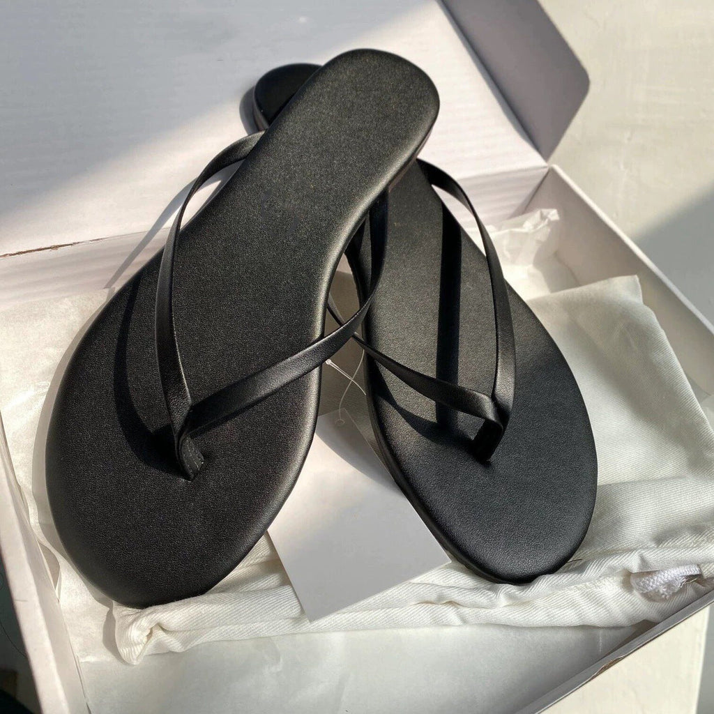 Damen Zehentrenner Sandalen mit ergonomischem Fußbett und flexibler Sohle