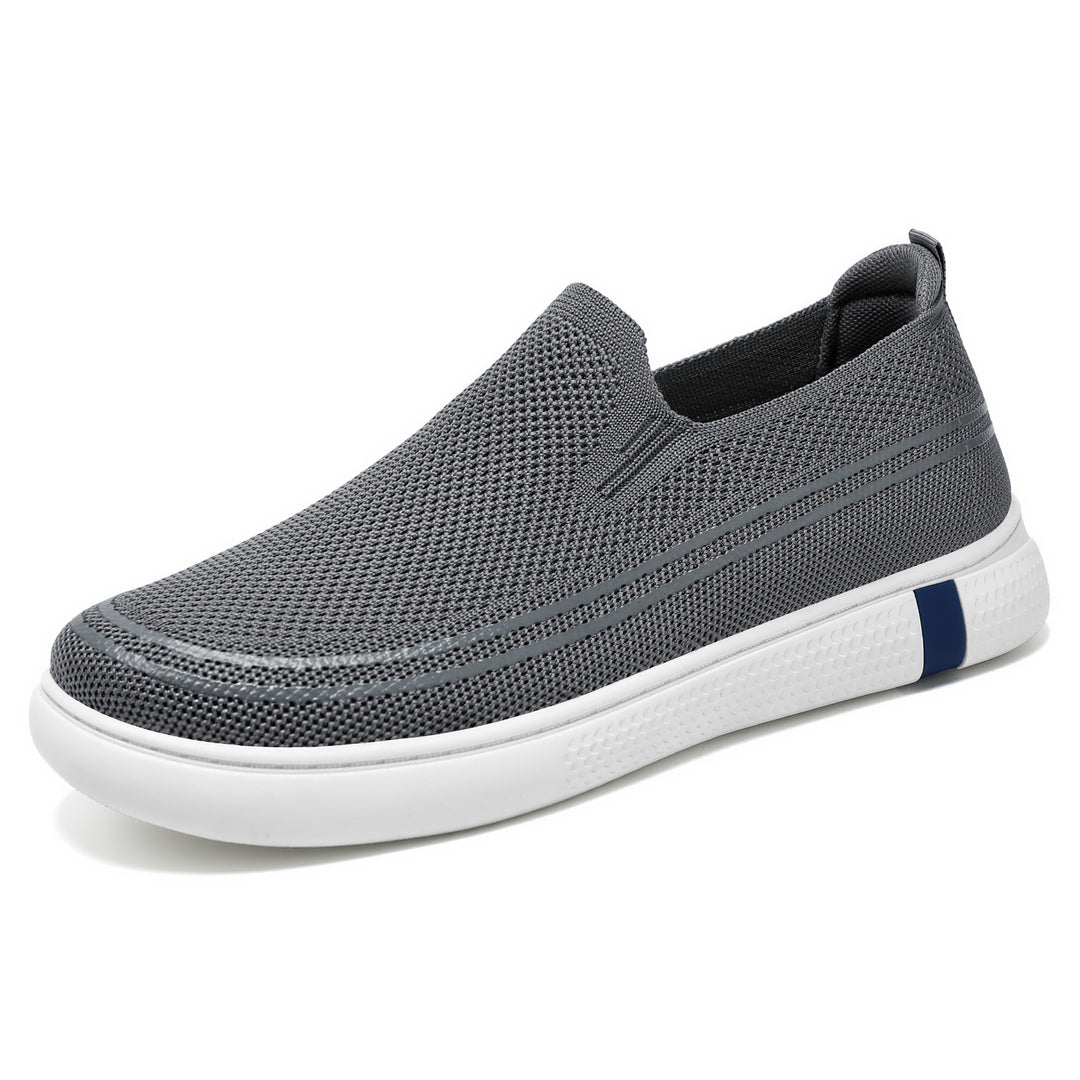 Herren nan nahtloser Strick-Slip-On Freizeit-Sneaker mit atmungsaktivem 3D-Mesh und stoßdämpfender EVA-Flexsohle Shop Nory