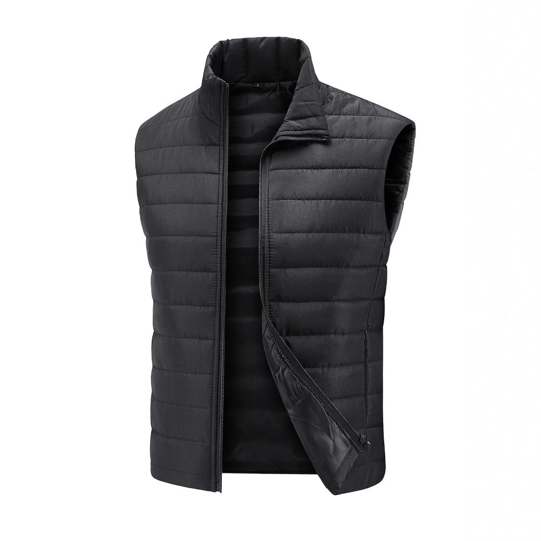 Herren Ultraleichte Steppweste mit hochgezogenem Kragen und isolierender Thermofüllung Shop Nory