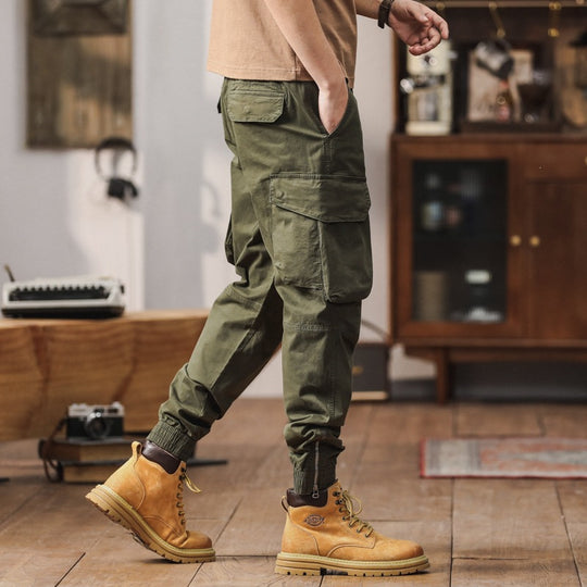 Herren Multifunktionale Cargohose mit elastischem Bund Shop Nory