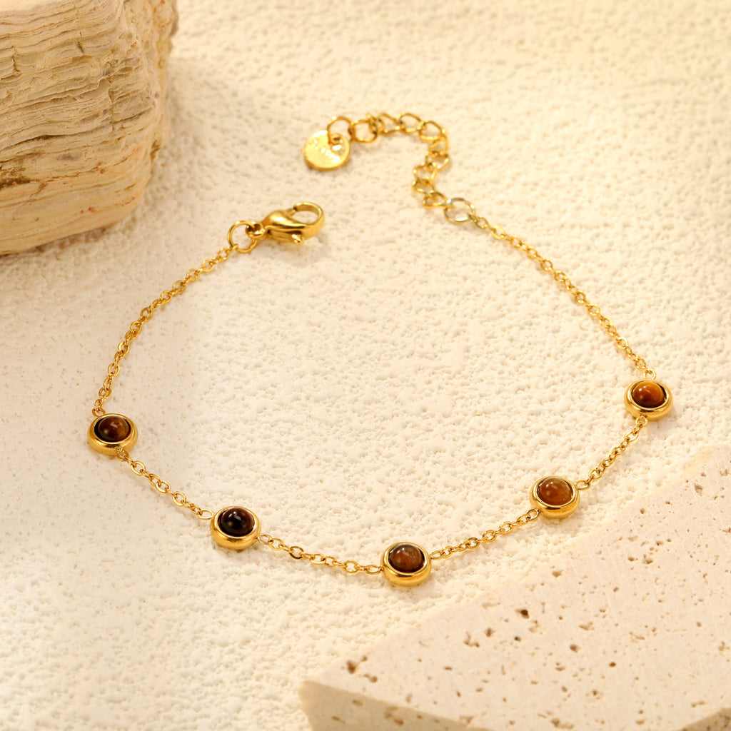 Damen Armband aus feinem Edelstahl mit Knoten-Design Shop Nory
