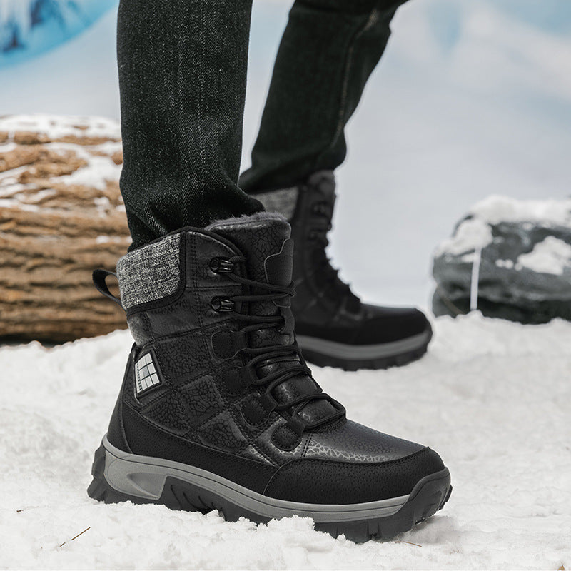 Herren Winterboots mit isolierendem Innenfutter und rutschfester Sohle