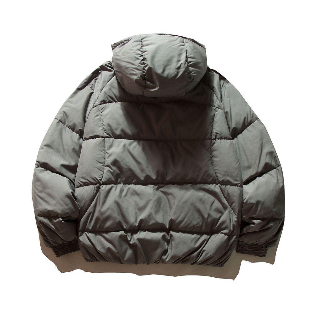 Herren Voluminöse Steppjacke mit Thermo-Isolierung und hoher Kapuze Shop Nory