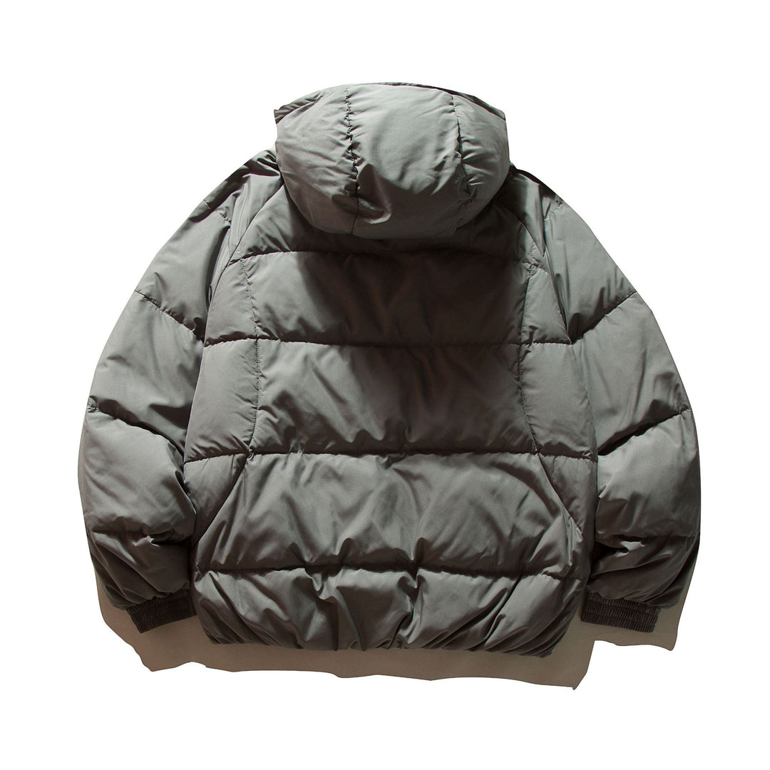 Herren Voluminöse Steppjacke mit Thermo-Isolierung und hoher Kapuze Shop Nory