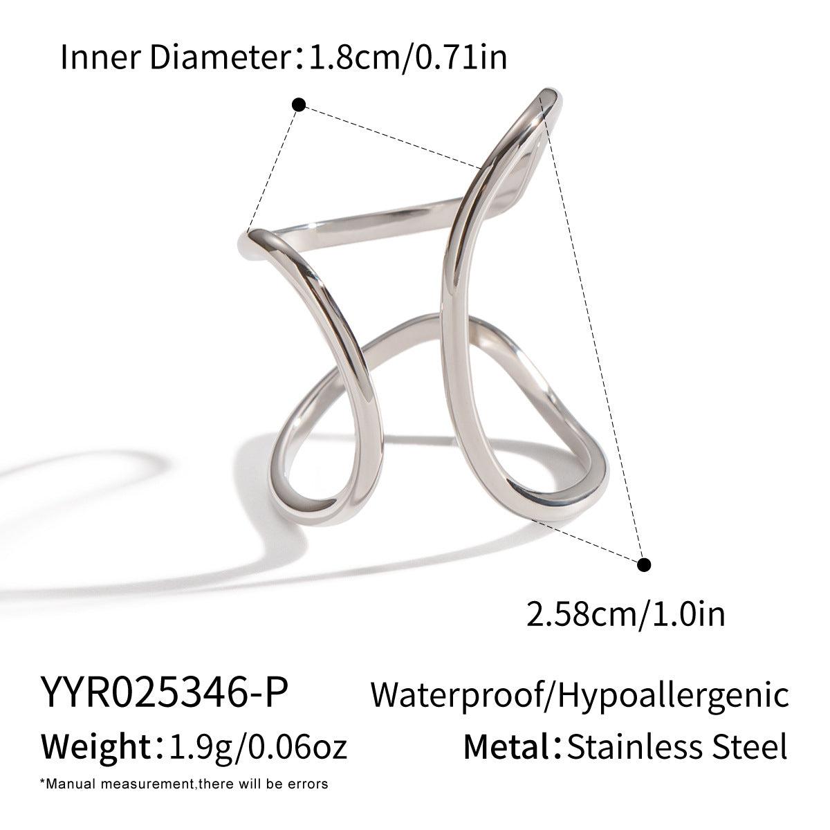 Damen Edelstahl Ring Shop Nory