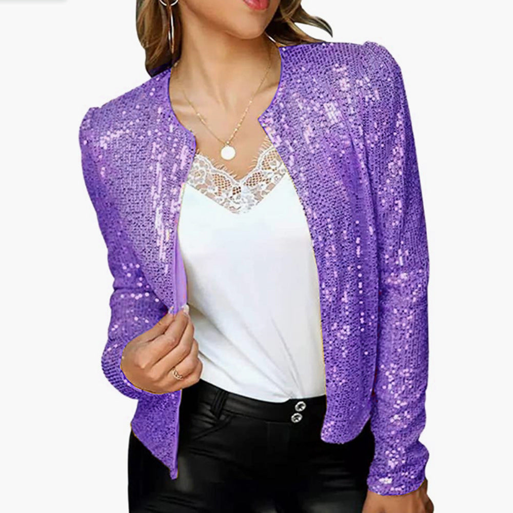 Elegante Paillettenjacke für Damen