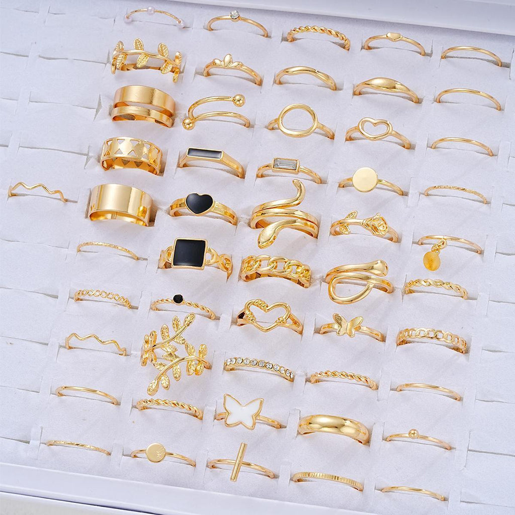 Damen Ring-Set mit modernen und kreativen Designvariationen Shop Nory