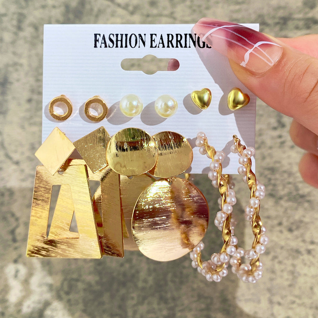 Damen Ohrringe Set mit vielfältigen Designs und modernen Akzenten Shop Nory
