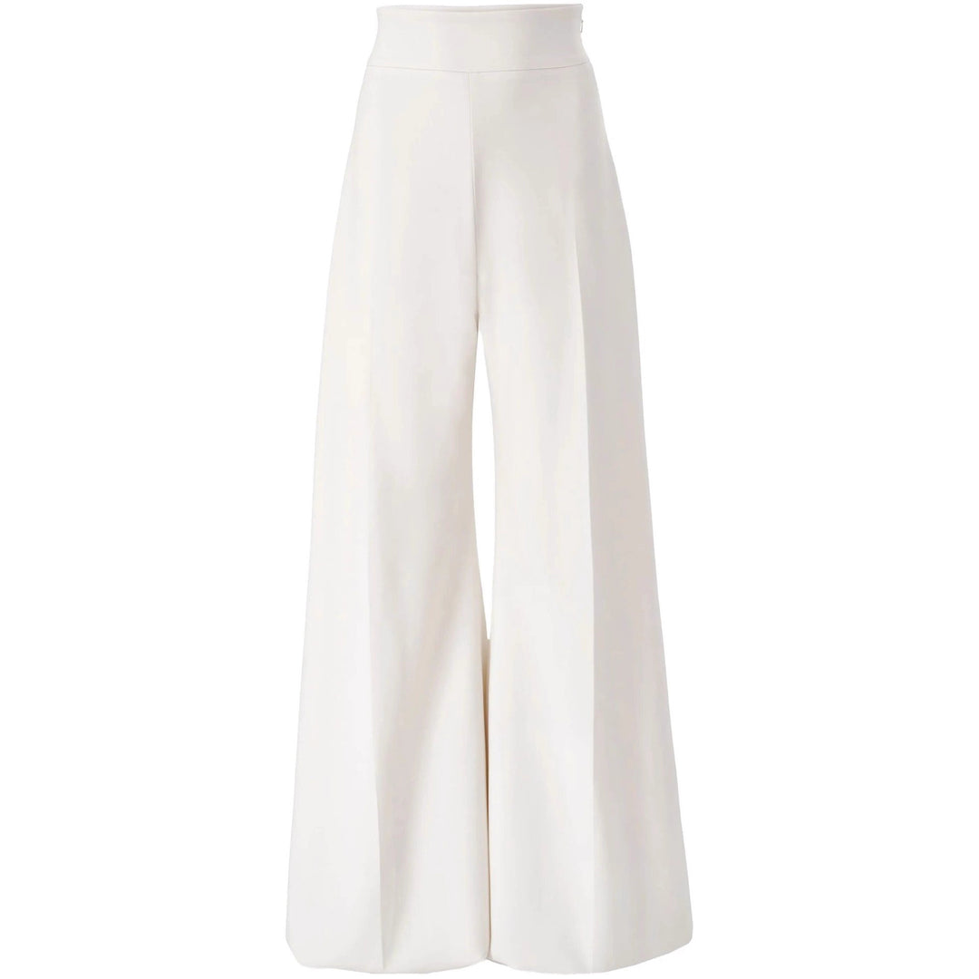 Damen Hochtaillierte Palazzo‑Hose mit weitem Bein und Bügelfalte Shop Nory