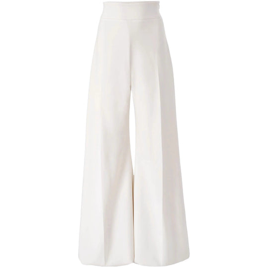 Damen Hochtaillierte Palazzo‑Hose mit weitem Bein und Bügelfalte Shop Nory
