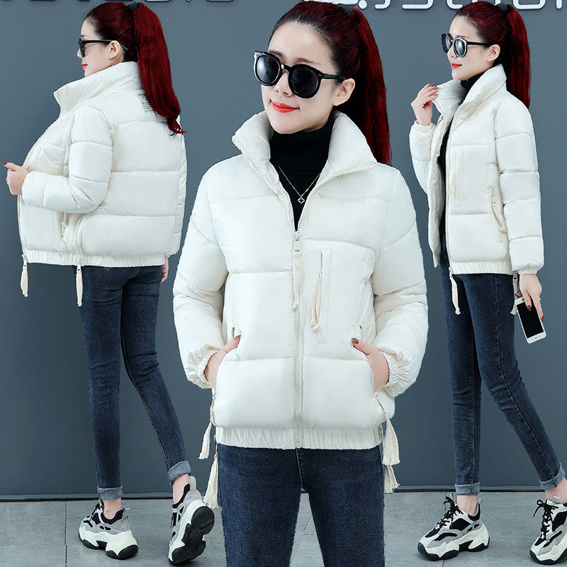 Damen Modische Wattierte Kurzjacke Shop Nory
