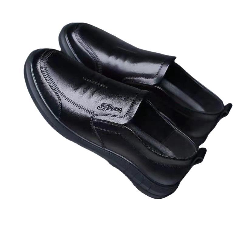 Herren Bequeme Leder Slipper Shop Nory