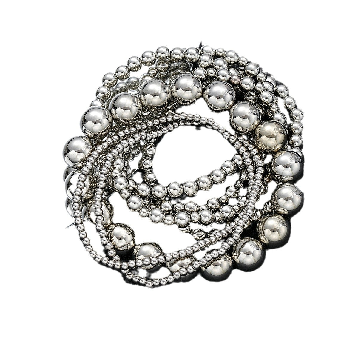 Damen Armband-Set mit eleganten, glänzenden Kristallen und stilvollen Perlen Shop Nory