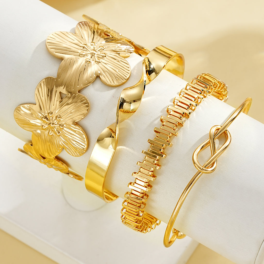 Damen Armband-Set mit floralen und eleganten Designs Shop Nory