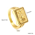 Damen Ring mit kunstvollem Skorpion-Motiv und hochwertiger Goldbeschichtung Shop Nory