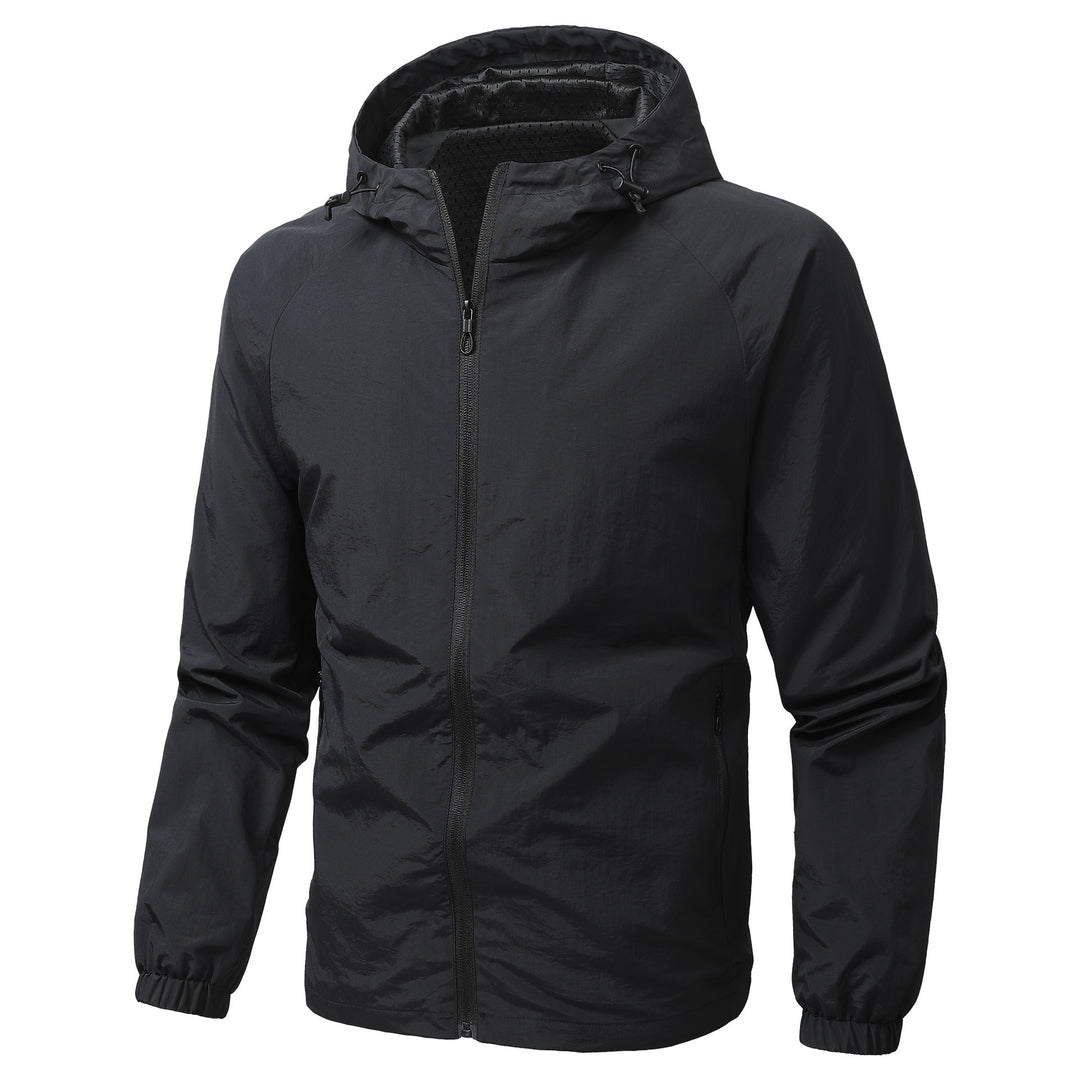 Herren Leichte Kapuzen-Übergangsjacke mit wind- und wasserabweisendem Funktionsmaterial Shop Nory