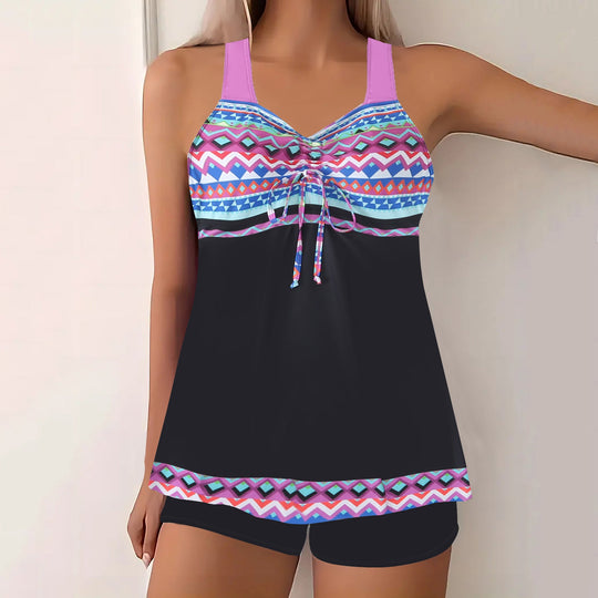 Damen Tankini-Oberteil mit Shorts