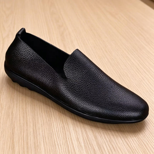 Herren Elegante Ledermokassins Shop Nory
