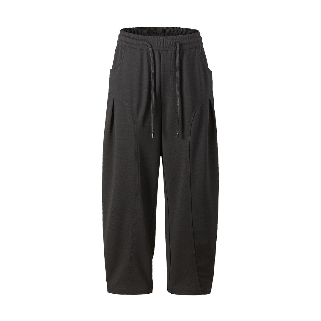 Damen Cropped Jogginghose im Relaxed‑Schnitt mit Kordelzug und Ziernähten Shop Nory
