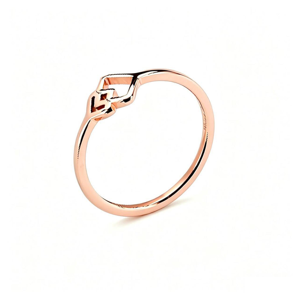 Damen Ring mit kunstvollem, minimalistischen Design Shop Nory