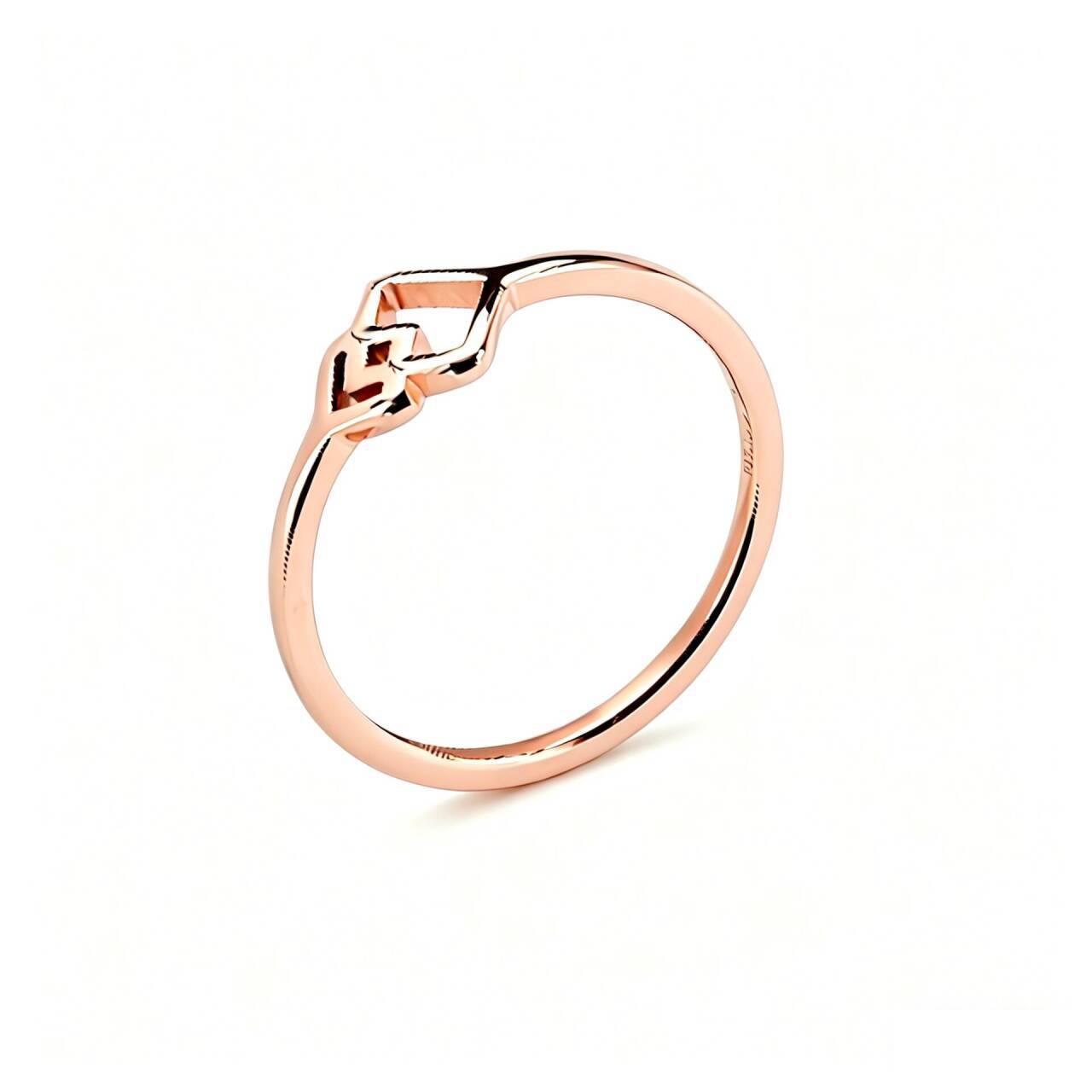 Damen Ring mit kunstvollem, minimalistischen Design Shop Nory