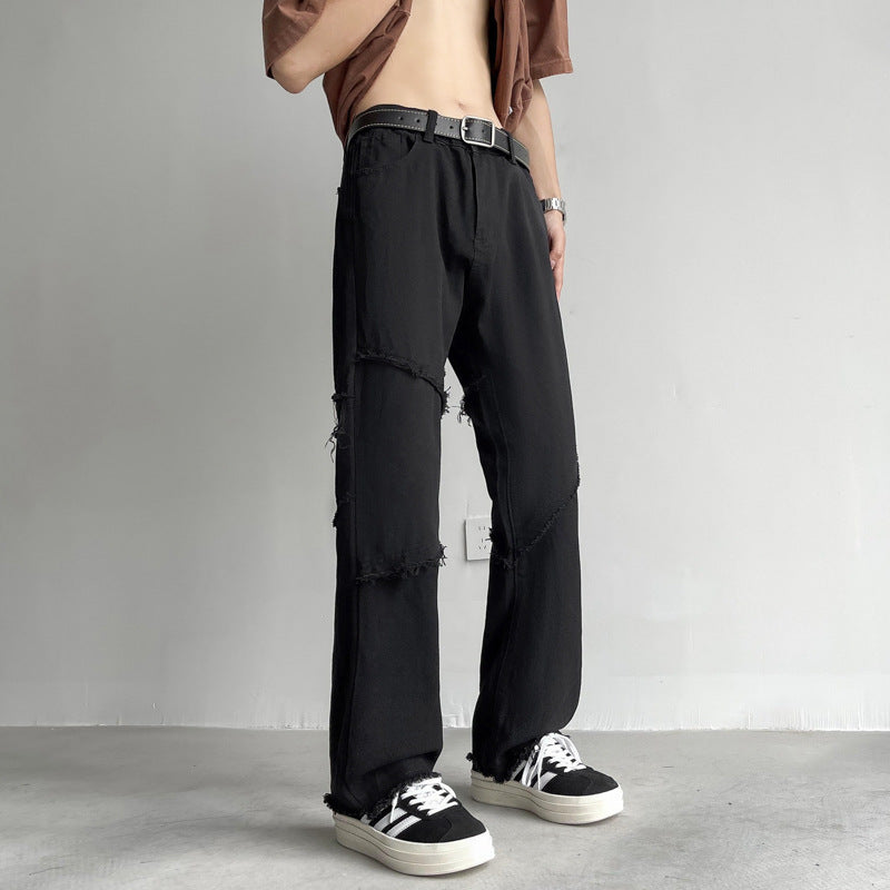 Herren Lässige Weitbein-Jeans Shop Nory
