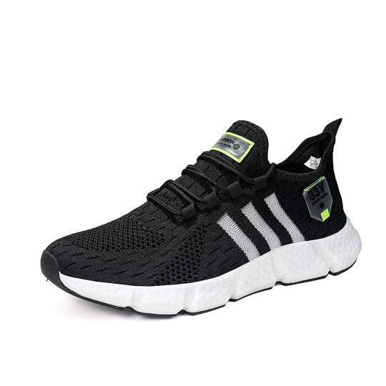 Herren Atmungsaktive Strick-Sneaker mit dämpfender Schaumsohle und Stretch-Fersenlasche Shopy Nory