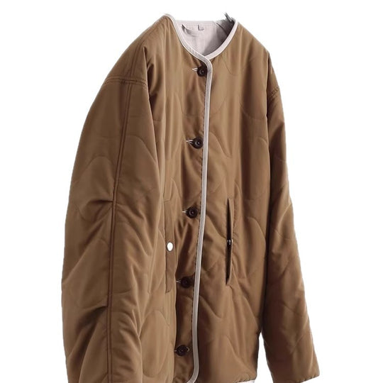 Damen Stylische Steppjacke mit Rundhalsausschnitt Shop Nory