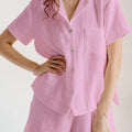 Damen Bequemes Schlafanzug-Set aus atmungsaktivem Material Shopnory