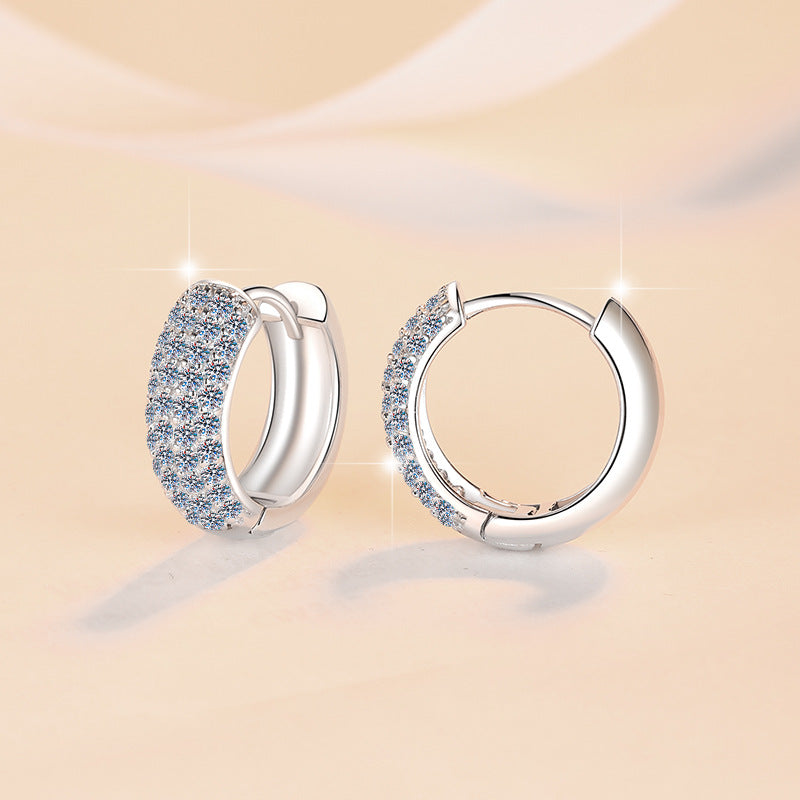 Damen Ohrringe mit funkelndem Zirkonia Shop Nory