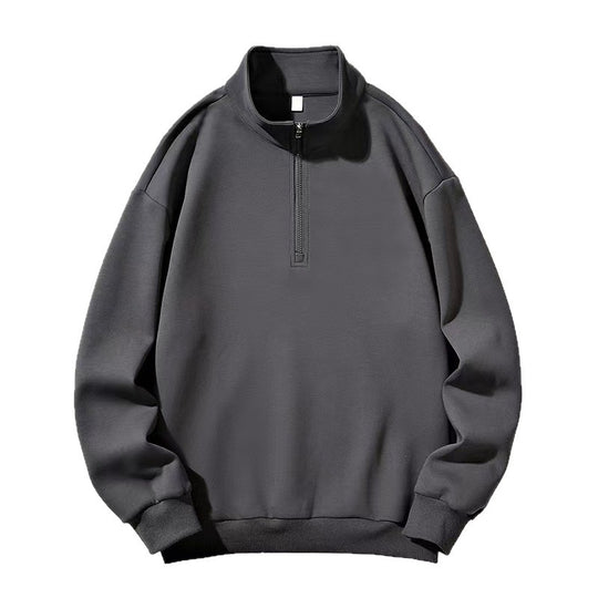 Unisex nan Halbzip-Sweatshirt mit Stehkragen und oversized Schnitt Shop Nory