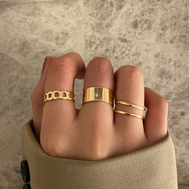 Damen Ring-Set mit eleganten und variierenden Designs Shop Nory