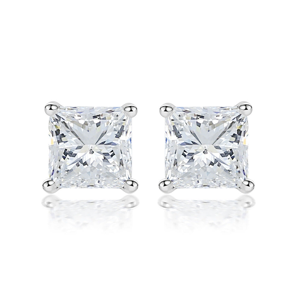 Damen Ohrstecker mit funkelnden Zirkonia und elegantem Design Shop Nory