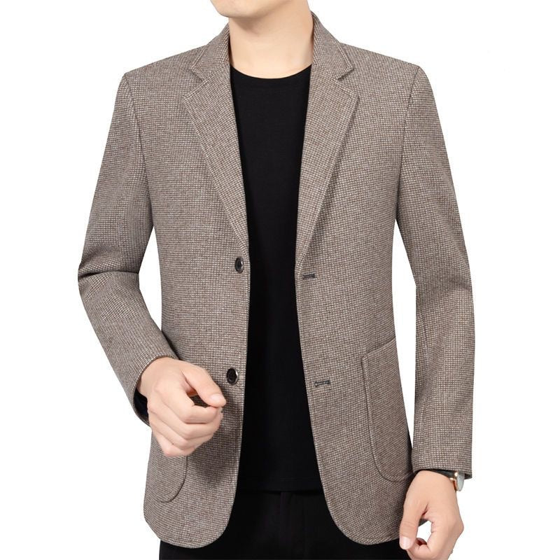 Herren Slim Fit Sakko mit feiner Struktur und klassischer Knopfleiste Shop Nory