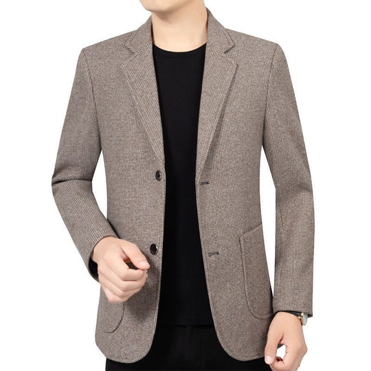 Herren Slim Fit Sakko mit feiner Struktur und klassischer Knopfleiste Shop Nory