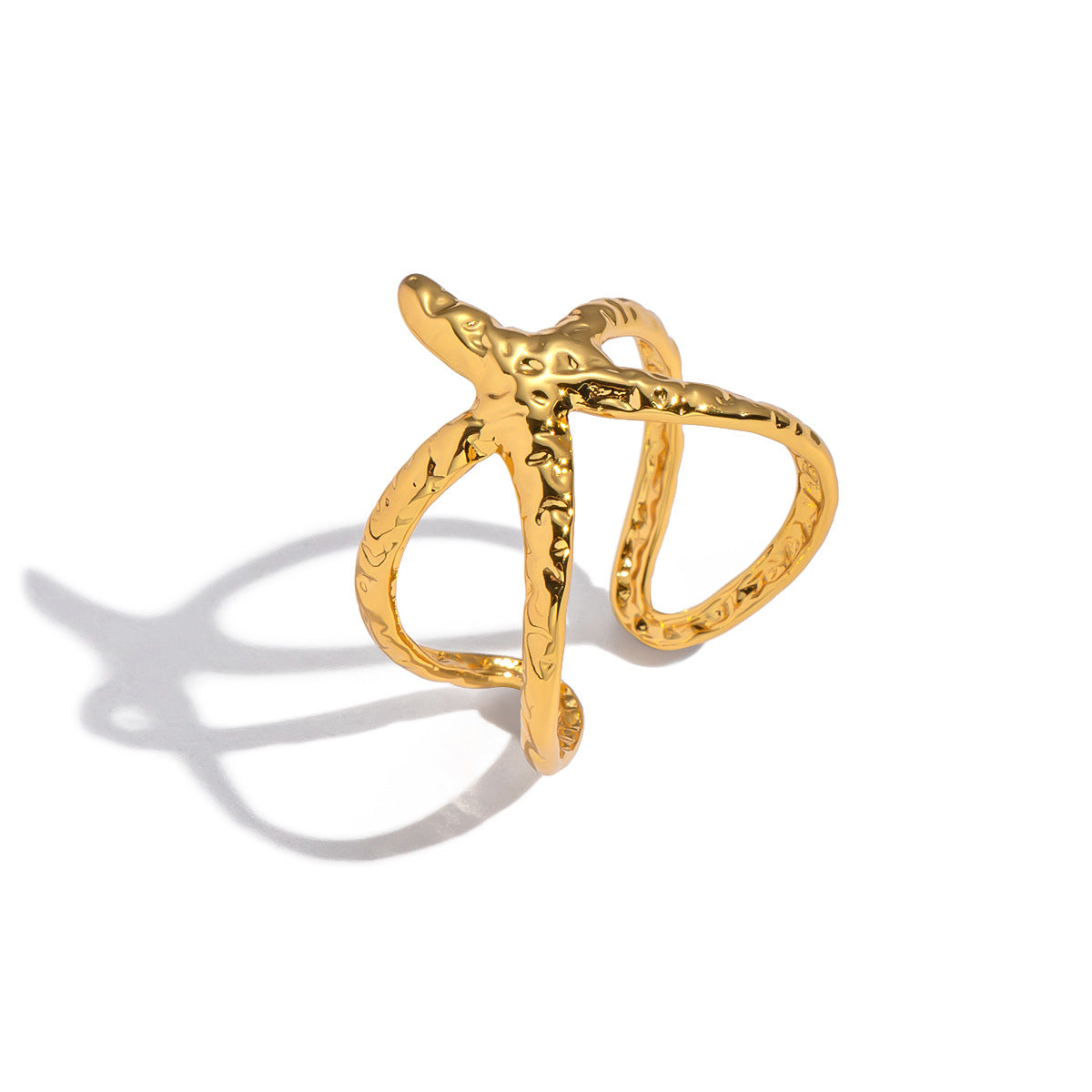 Damen Edelstahlring mit einzigartigem, handgefertigtem Design Shop Nory