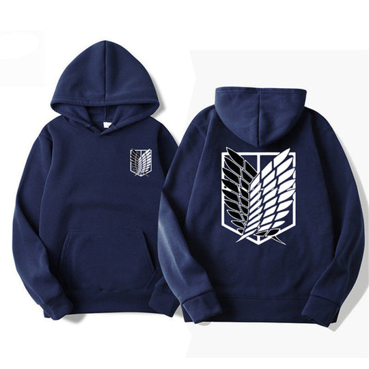 Damen Kapuzenpullover mit klassischem Anime-Motiv