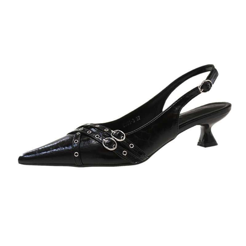 Damen Sling-Pumps mit modischem Riemendesign